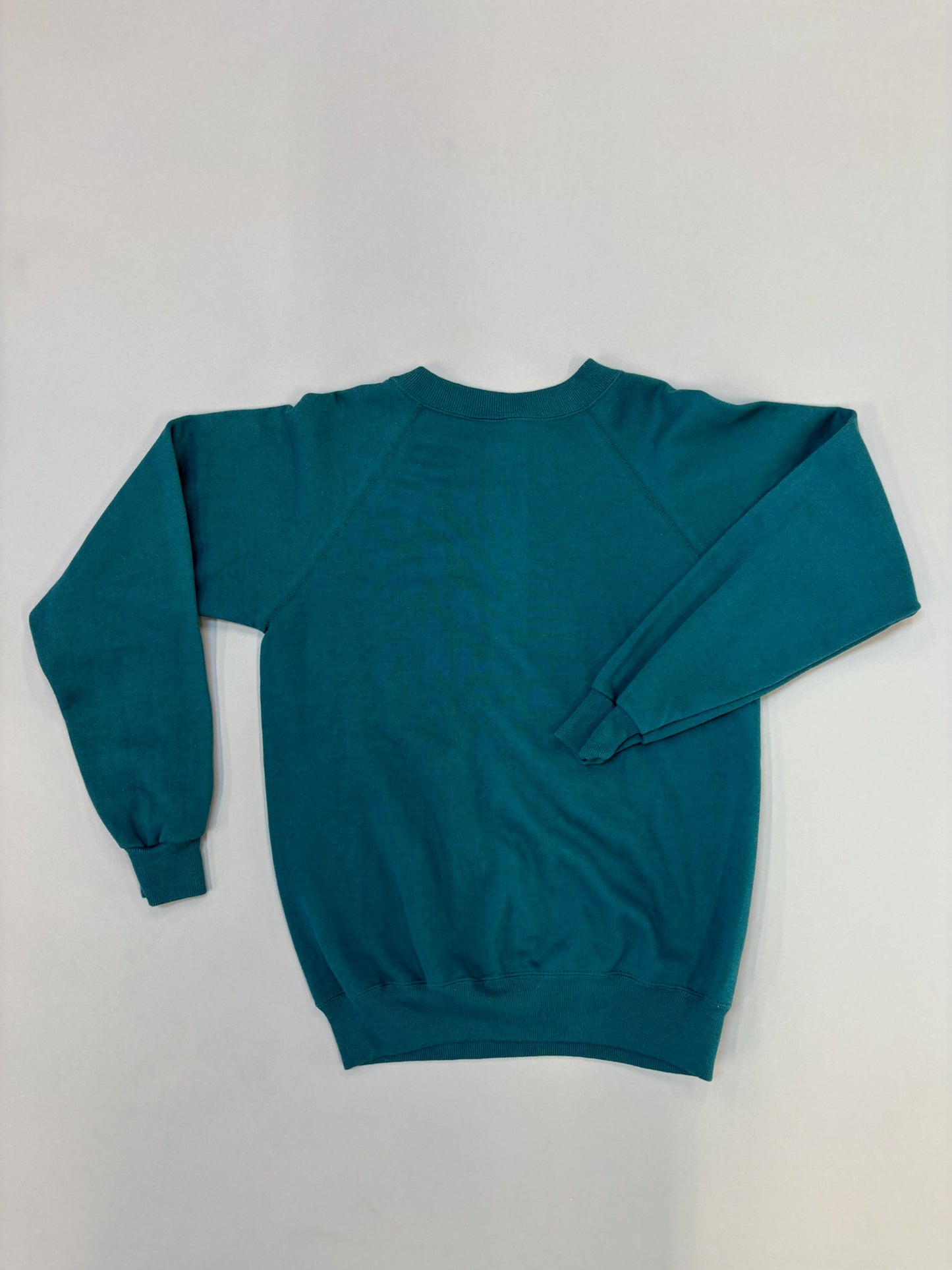 Hanes Teal Shepshop Raglan Sweatshirt