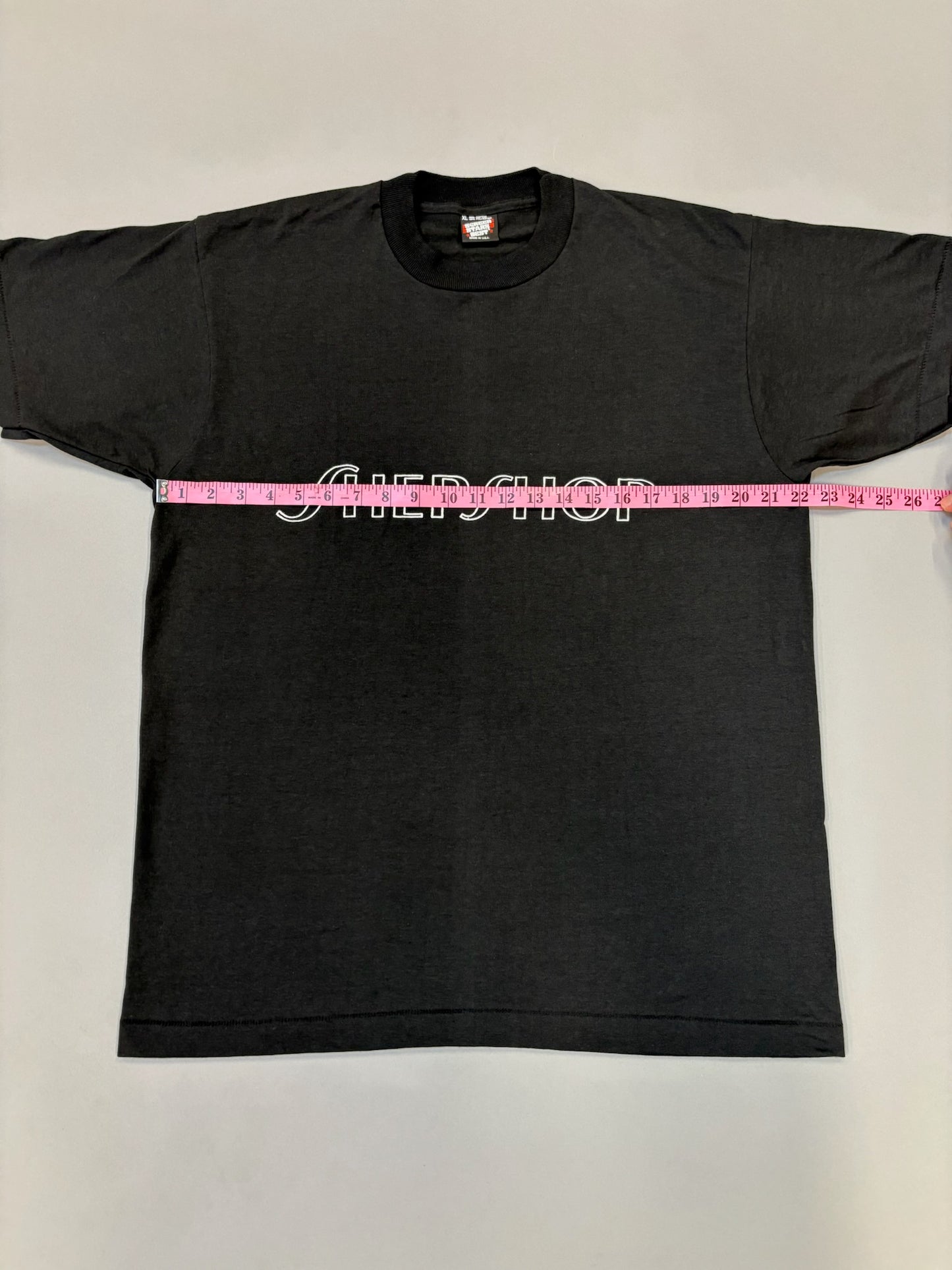 Black Shep Outline T-shirt Screenstar XL