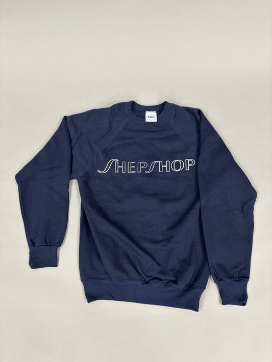 Navy Blue Shepshop Crewneck